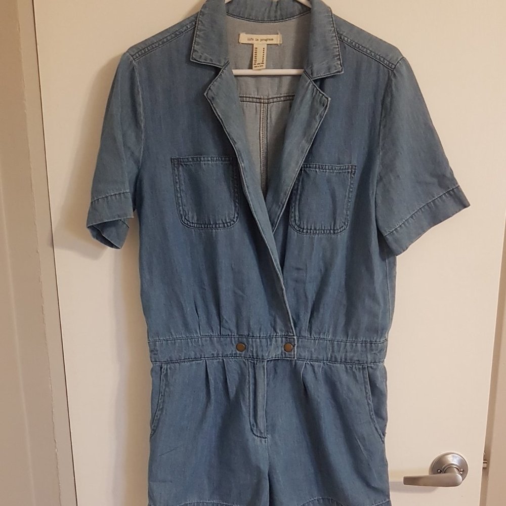 Denim Romper - Perfect for Spring/Summer